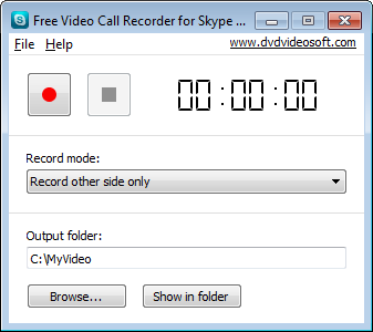 voice recorder app for skype